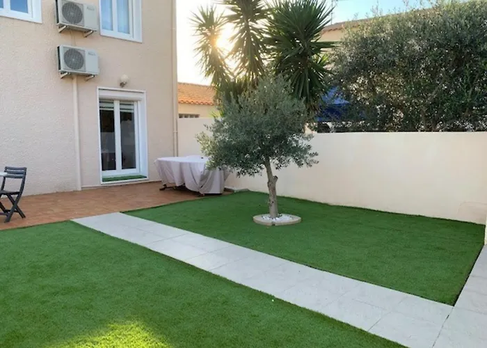 Calme à Balaruc, Jardin Et Climatisation - Fr-1-503-126 Casa vacanze