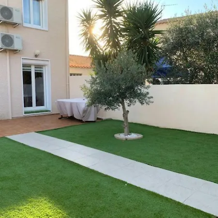 Calme A Balaruc, Jardin Et Climatisation - Fr-1-503-126 Vakantiehuis